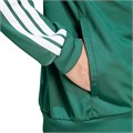 Мужская трековая куртка adidas 3-Stripes из 100% полиэстера с воротником-стойкой и карманами 11044229