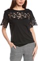 Женская футболка Anne Klein с округлым вырезом, из вискозы и эластана, короткий рукав 11043360