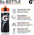 Спортивная бутылка Gatorade Gx, 887 мл, с уникальной системой гидратации, многоразовая 11044018