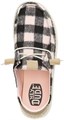 Женские кожаные слипоны Hey Dude Wendy Buffalo Plaid с резиновой подошвой и комфортным дизайном, размер 6 11049770