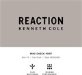 Мужские брюки Kenneth Cole REACTION современного кроя с эластаном, 100% полиэстер 11086617