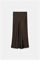 Сатиновая миди-юбка Zara с высокой талией и эластичным поясом, размеры XS-XXL 11039773