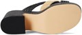 Женские босоножки на каблуке Nine West Bemay, черные/натуральные, размер 10, удобная конструкция 11080128