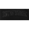 Молодёжная футболка Pro Standard New York Knicks Triple Black SJ с логотипами команды и лиги 11039946