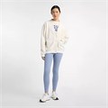 Кардиган Coastal Fleece от New Balance с длинными рукавами и рисунком в стиле Varsity 11040416