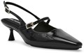 Туфли Anne Klein для женщин с эффектом лаковой кожи и стильным ремешком на каблуке 11070777