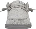 Кроссовки Hey Dude Wally Woven с комфортной амортизацией и съемной стелькой. 11086658