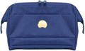 Delsey Paris Косметичка для путешествий Montrouge с широким входом, одним карманом на молнии и двумя отделениями, синяя 11089384