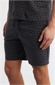 Молодёжные хлопковые пижамные шорты с узором и шнуровкой на поясе от Boss 10044917