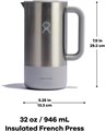 Французский пресс Hydro Flask с двойной стенкой, вакуумной изоляцией, из нержавеющей стали 18/8 11044975