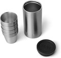 Yeti Набор из 4 рюмок с футляром, объём 50 мл, из нержавеющей стали 18/8, моющиеся в посудомоечной машине 11053453