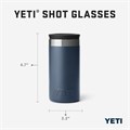 Yeti Набор из 4 рюмок с футляром, объём 50 мл, из нержавеющей стали 18/8, моющиеся в посудомоечной машине 11053453
