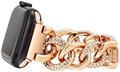 Anne Klein Элегантный браслет-цепочка в цвете розового золота для Apple Watch, регулируемый, подходит для большинства запястий 11049585