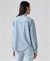 Женская хлопковая рубашка в вестерн стиле от Levi',s® с классическими деталями, 100% хлопок 11037370