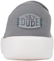 Кроссовки Hey Dude Sunapee Canvas с гибкой подошвой, съемной стелькой и легким верхом 11048701