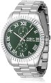 Мужские часы Invicta Specialty 43 мм из нержавеющей стали с зеленым циферблатом и кварцевым механизмом VH61 11100213