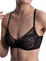 Кружевной бюстгальтер-балконет Natori Flora без подкладки с регулируемыми бретелями 10044069