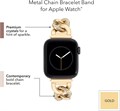 Anne Klein Модный настраиваемый браслет-цепочка для Apple Watch, безопасный и регулируемый, подходит для большинства запястий 11057398