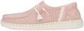 Розовые модные лоферы Hey Dude Wendy Funk Coastal Jute с комфортной стелькой и легкой подошвой, размер 37 11087382