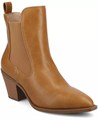 Journee Collection Женские ботинки Chelsea с западным дизайном и кубинским каблуком Rosemary для модных выходов 10022752