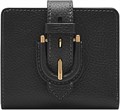 Fossil Женский кошелек из натуральной кожи LiteHide с кнопкой, 4 , x 2 , x 9 , и множеством карманов 11082075