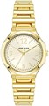 Anne Klein Женские часы на браслете с текстурированным циферблатом цвета легкого шампанского, украшенные золотистыми деталями 11088821