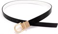 Kate Spade New York Женский реверсивный ремень шириной 25 мм из гладкой кожи с регулируемым размером 11054221