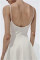 Короткое платье Zara с круглым вырезом, регулируемыми бретелями и скрытой застежкой на спине 11039549