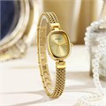 BERNY Элегантные женские золотые часы с водозащитой 3ATM, японским механизмом, стальным ремешком, ювелирной застежкой 11102409