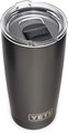 Yeti Термостакан 20 унций из нержавеющей стали с вакуумной изоляцией и магнитной крышкой, графитовый 11065455