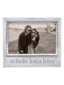 Mariposa Подарочная фоторамка Whole Lotta Love с бусинами, алюминиевая, размер 10 см х 15 см 10046213