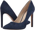 Женские замшевые туфли Nine West Tatiana, темно-синие, размер 7 M US 11074396