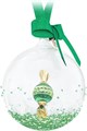 Ёлочное украшение Swarovski 2024 Holiday Cheers Dulcis, зелёного цвета, 2200 кристаллов и годовая подвеска 11058879