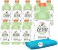 Электролитический спортивный напиток Gatorade Zero со вкусом лайма и огурца, без сахара, 9 бутылок по 828 мл + охлаждающее полотенце 11101083