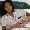 Женский стильный и удобный комплект ПЖ из двух предметов kate spade new york, 93% модал и 7% эластан 11042668