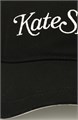 Kate Spade New York Женская бейсболка с логотипом Magazine Script, 100% хлопок, защита от солнца, летний аксессуар 11054203