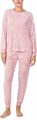 Kate Spade New York Двухпредметный комплект пижам от kate spade: лонгслив и джоггеры из стрейч-велюра с регулируемым поясом 11105909