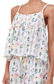 Papinelle Короткая пижама Delphine из хлопкового сатина с цветочным принтом, 100% хлопок, регулируемые бретели 10045366