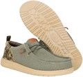 Легкие и дышащие кроссовки Hey Dude Wally Funk Hunt Camo Olive 11044198