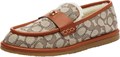 Женские замшевые мокасины COACH Forest Slipper с резиновой подошвой для уютного осеннего образа 11045048