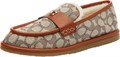 Женские замшевые мокасины COACH Forest Slipper с резиновой подошвой для уютного осеннего образа 11045048