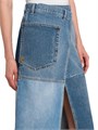 Philosophy Di Lorenzo Serafini Asymmetric Patchwork Denim Midi-Skirt 11021561