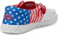 Heydude Легкие текстильные кроссовки Hey Dude Wendy Tri Patriotic для женщин с резиновой подошвой 11046001