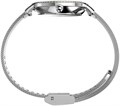 Timex Женские наручные часы с сетчатым браслетом из нержавеющей стали 31 мм, серебристый циферблат, влагозащита до 50 метров 11083426