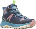 Женские туристические ботинки Merrell Siren 4 с мембраной GORE-TEX и высокой подошвой для комфорта и поддержки 11042866