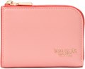 Kate Spade New York Кожаный кардхолдер на молнии из сафьяновой кожи с внутренней отделкой из фаял 11068802