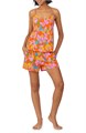 BedHead Pajamas Молодежный комплект пижам Trina Turk из органического хлопка с цветочным принтом и шортами 10045818