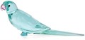 Swarovski Фигурка попугая Пако из кристалла Jungle Beats, 1,46 x 3,43 x 0,87 дюйма, 280 граней, синие оттенки 11057857