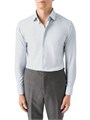 Рубашка Slim-Fit из четырехстороннего тянущегося хлопкового трикотажа с узором медальонов от Eton 11014014