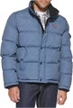 Утепленная мужская пуховка Levi',s® с логотипом, двумя карманами и максимальной теплоизоляцией 10022658